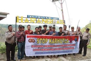 Polres Simalungun Tingkatkan Penanganan Karhutla Dengan Dirikan Menara Pantau
