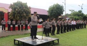 Polresta Deli Serdang Gelar Apel Polisi RW di Lapangan Hijau Mako Polresta Deli Serdang