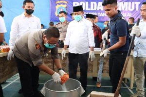 Polres Tanjung Balai Musnahkan Shabu 16.197,91 Gram, Ecstasy 10.000 Butir dan Ganja 4,48 Gram