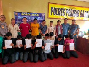 Pemuda Yang Diamankan Waktu KRYD di Kembalikan Kepada Orangtuanya