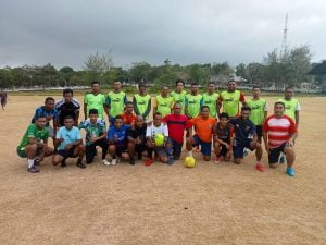 Mini Soccer Awali Silaturahmi Askot dan PWI Kota Tual
