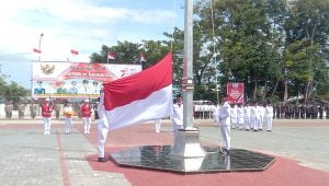 Jajaran Forkopimda Kota Tual Peringati Detik-detik Proklamasi Kemerdekaan RI ke-78