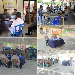 Tim Biro Rena Polda Lampung Melaksanakan Study Kelayakan Nomenklatur Polsek Bengkunat