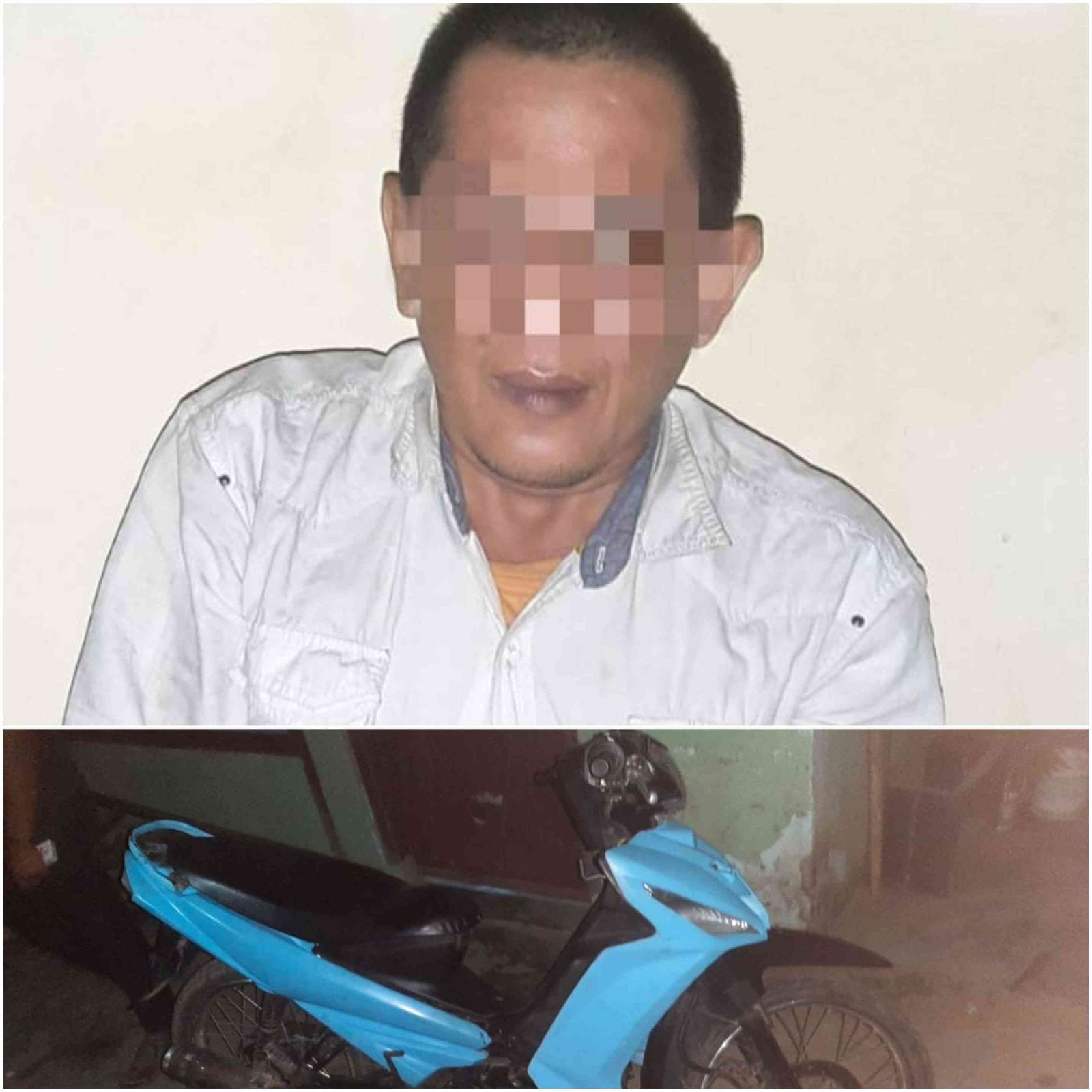 Polsek Pesisir Selatan Mengamankan Pelaku Penipuan dan Penggelapan Sepeda Motor