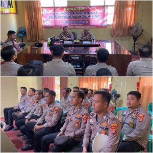 Samapta Polres Pesisir Barat Latihan Peningkatan Kemampuan Fungsi Teknis