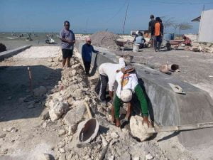 Guna Memenuhi Kebutuhan Para Nelayan, Desa Noreh Bangun Tambatan Perahu