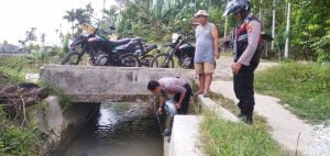 Sat Samapta Polres Pesisir Barat Sampaikan Himbauan Kamtibmas Kepada Para Petani