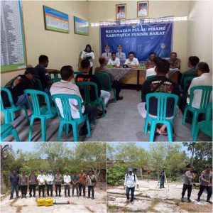 Polres Pesisir Barat Mendapatkan Hibah Tanah dari Masyarakat di Pulau Pisang