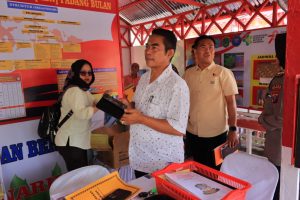 Tim Penilaian Perlombaan Polda Sumut Kunjungi Posko KBN di Padang Bulan