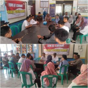 Jumat Curhat Polres Pesisir Barat Menampung Aspirasi Masyarakat