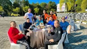 Sekda OKU Selatan Hadiri Senam Sehat Bersama Pegawai di Lingkungan Pemkab OKU Selatan