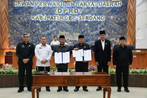 DPRD Sahkan P-APBD Deli Serdang TA 2023