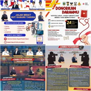 Peringati Bulan Bakti ke 63, Karang Taruna Pesibar Ikut Memeriahkan