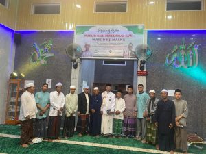Semarakkan Maulid Nabi Muhammad, Masyarakat Balai Marga Gelar Pengajian di Masjid Hj. Masna