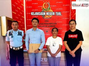 Kejari Tual Eksekusi Terpidana Tindak Pidana Korupsi Bagian Kesra Sekretariat Daerah Maluku Tenggara