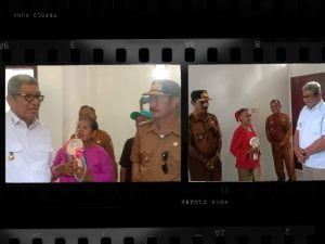 Bupati Maluku Tenggara Serahkan Kunci 2 Rumah Layak Huni di Desa Soinrat