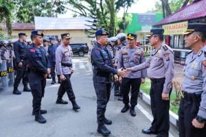 Kunker ke Pulau Nias, Kapolda Sumut Instruksikan Personel Berantas Narkoba dan Sukseskan Pemilu 2024