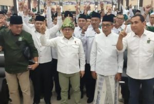 Kunjungan Muhaimin Iskandar Disambut Kader PKB se-Sumsel