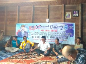 Wakil Ketua DPRD Tanjung Jabung Barat Gelar Reses di Desa Pantai Gading