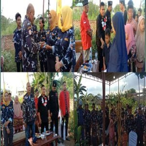 Pelantikan Ketua AMPI Sub Rayon Desa Bangun Sari Baru di Hadiri Tokoh Masyarakat Hasan Sukri Caleg DPRD PDI Perjuangan