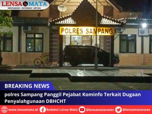 Polres Sampang Panggil Pejabat Kominfo Terkait Dugaan Penyalahgunaan DBHCHT