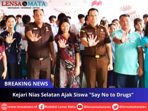 Kejari Nias Selatan Ajak Siswa “Say No to Drugs”