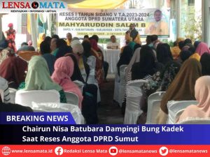 Chairun Nisa Batubara Dampingi Bung Kadek Saat Reses Anggota DPRD Sumut