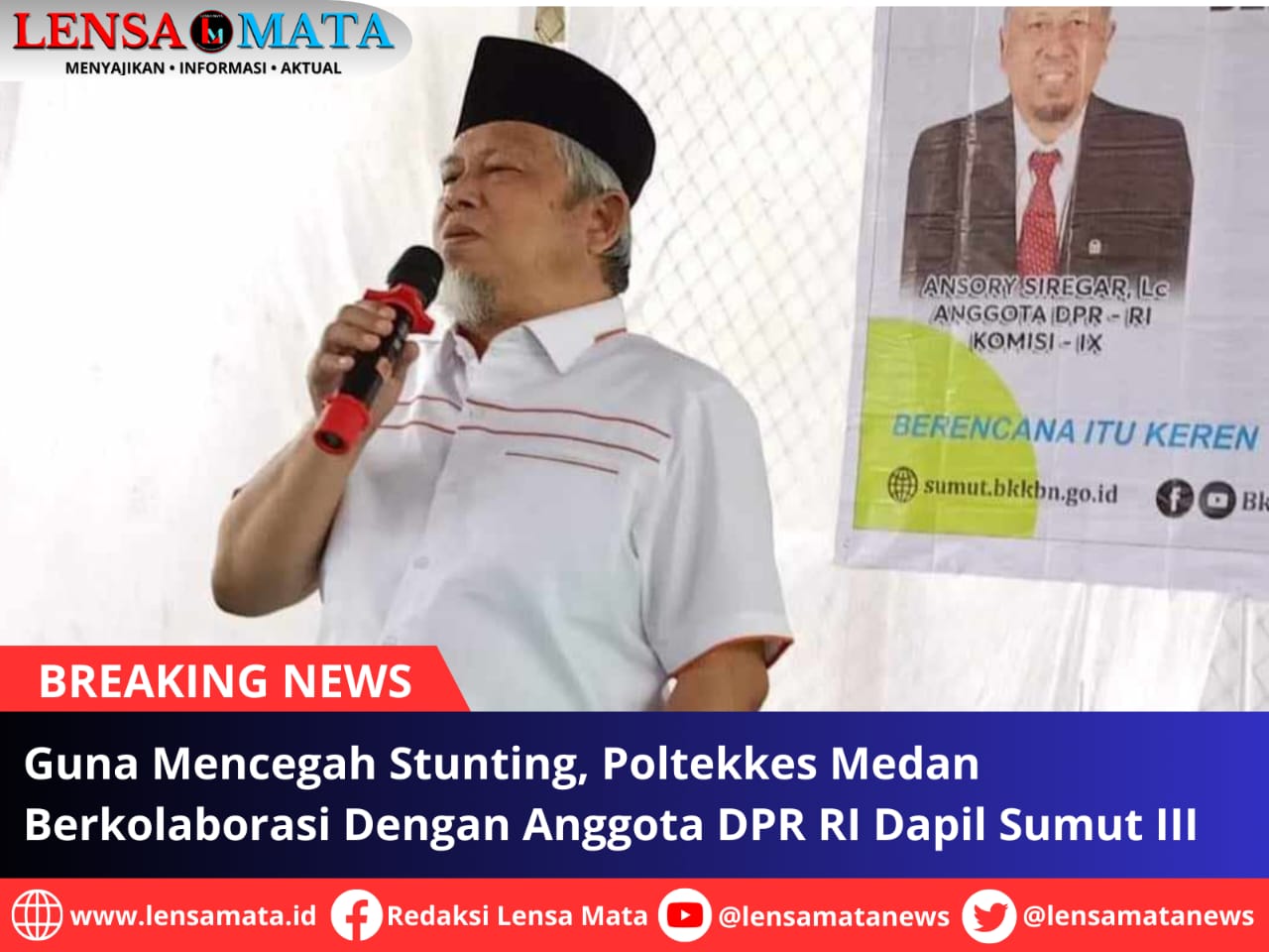 Guna Mencegah Stunting, Poltekkes Medan Berkolaborasi Dengan Anggota DPR RI Dapil Sumut III
