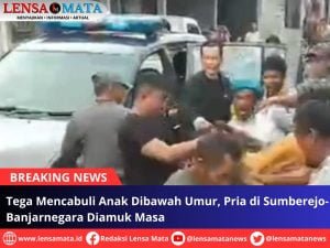 Tega Mencabuli Anak Dibawah Umur, Pria di Sumberejo-Banjarnegara Diamuk Masa