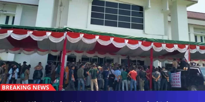 Warga Minta Kades Keban Agung Lengser dari Jabatannya