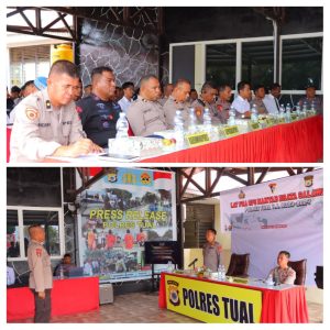 Polres Tual Gelar Latpraops Mantab Brata Salawaku T.A 2023-2024