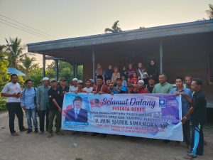 Reses di Desa Parit Kahar, Sjafril Simamora Dengarkan Keluhan Masyarakat