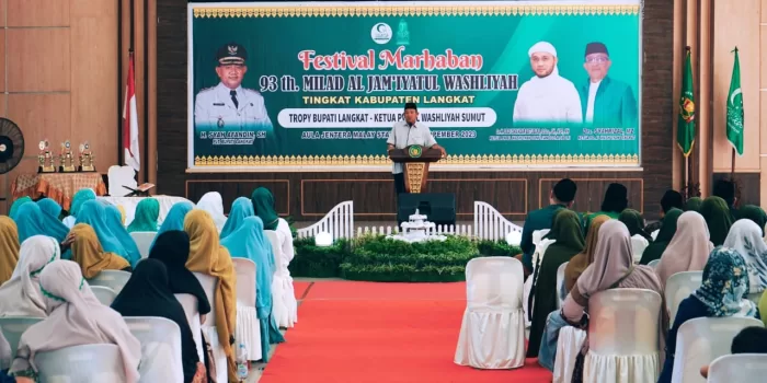 Festival Marhaban Al Jam’iyatul Washliyah Rebutkan Piala Plt Bupati Langkat
