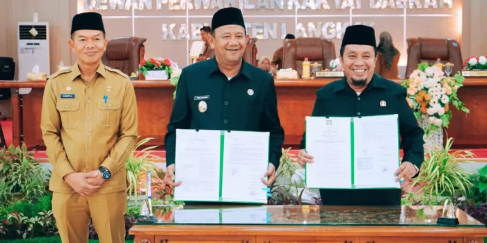 Perda APBD TA 2024 Langkat Disahkan