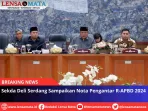 Sekda Deli Serdang Sampaikan Nota Pengantar R-APBD 2024