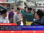 Rombongan Pemkab Langkat Sambut Kedatangan President DMDI di Bandara Kuala Namu
