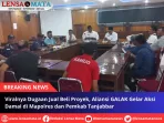 Viralnya Dugaan Jual Beli Proyek, Aliansi GALAK Gelar Aksi Damai di Mapolres dan Pemkab Tanjabbar