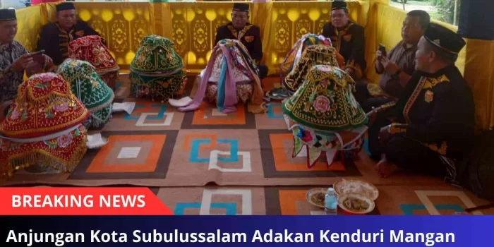 Anjungan Kota Subulussalam Adakan Kenduri Mangan Mekhadat di PKA ke-8