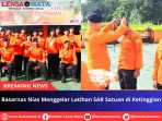 Basarnas Nias Menggelar Latihan SAR Satuan di Ketinggian