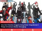 Satu Dari Puluhan Anggota Geng Motor Yang Bantai 4 Pelajar di Cemara Medan Ditangkap