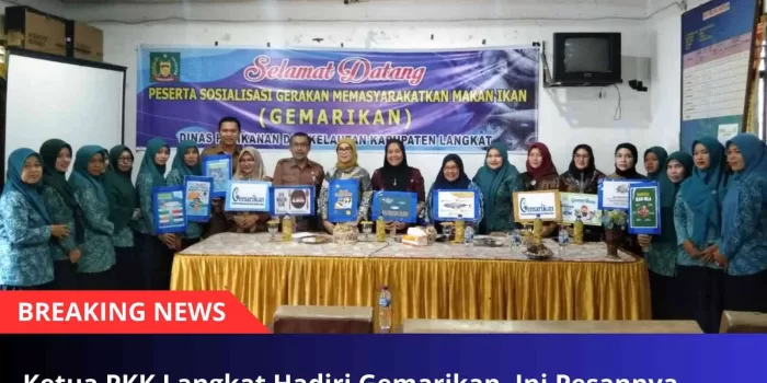 Ketua PKK Langkat Hadiri Gemarikan, Ini Pesannya