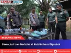 Barak Judi dan Narkoba di Kutalimbaru Digrebek