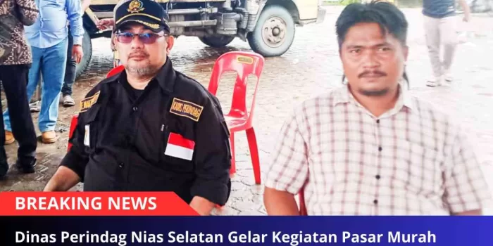 Dinas Perindag Nias Selatan Gelar Kegiatan Pasar Murah untuk Masyarakat Kecamatan Telukdalam