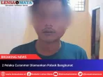 2 Pelaku Curanmor Diamankan Polsek Bangkunat