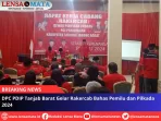 DPC PDIP Tanjab Barat Gelar Rakercab Bahas Pemilu dan Pilkada 2024