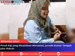 Fitnah Keji yang Dituduhkan Wartawati, Jurnalis Guntur Tempuh Jalur Hukum