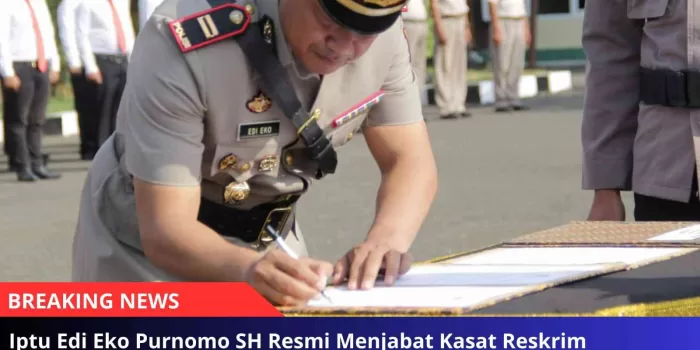 Iptu Edi Eko Purnomo SH Resmi Menjabat Kasat Reskrim Polres Sampang