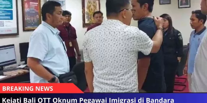Kejati Bali OTT Oknum Pegawai Imigrasi di Bandara Internasional Ngurah Rai