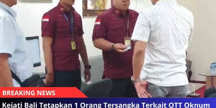 Kejati Bali Tetapkan 1 Orang Tersangka Terkait OTT Oknum Pegawai Imigrasi di Bandara Ngurah Rai