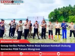 Genap Seribu Pohon, Polres Nias Selatan Kembali Dukung Kemenko PKM Tanam Mangrove